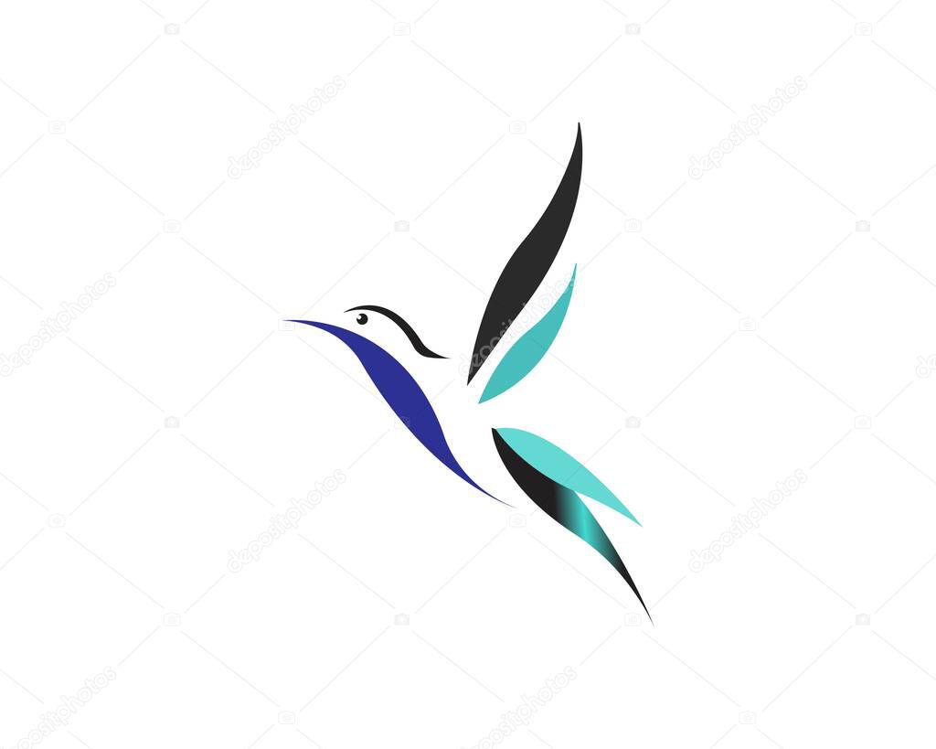 Bird Logo Template vector illustration