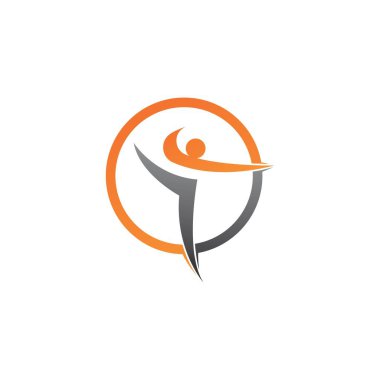 Sağlıklı Yaşam Logosu şablonu