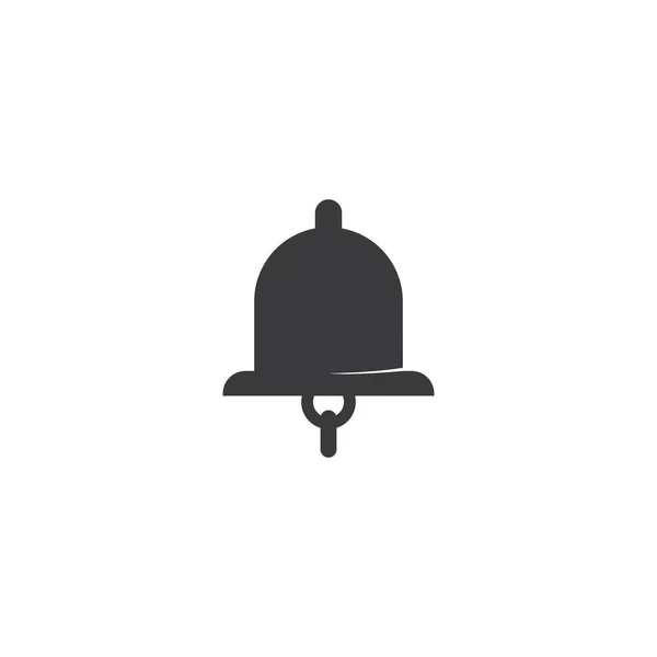 Bell Icono Ilustración Logo Vector Plantilla — Vector de stock