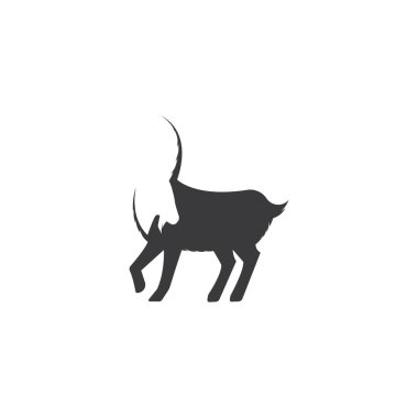 Keçi Logosu Şablonu 