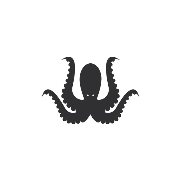 Oktopus Logo Abbildungsvektor — Stockvektor