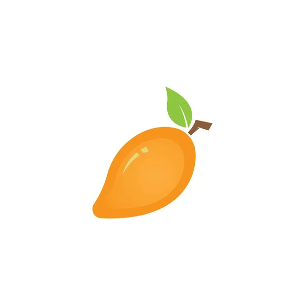 Mango Estilo Plano Logo Vectorial Mango Icono Mango — Archivo Imágenes Vectoriales