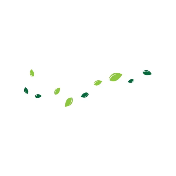绿叶生态自然要素图标图标 — 图库矢量图片