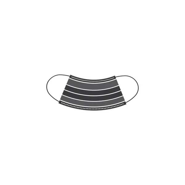Modèle Logo Vectoriel Icône Masque Visage — Image vectorielle