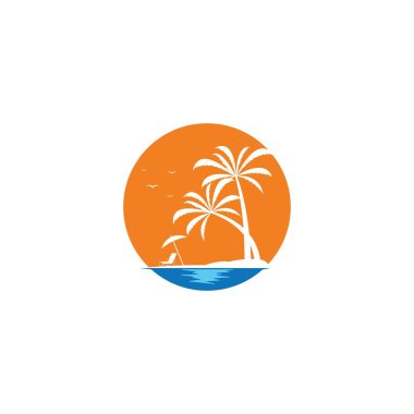 yaz logo vektör şablonu