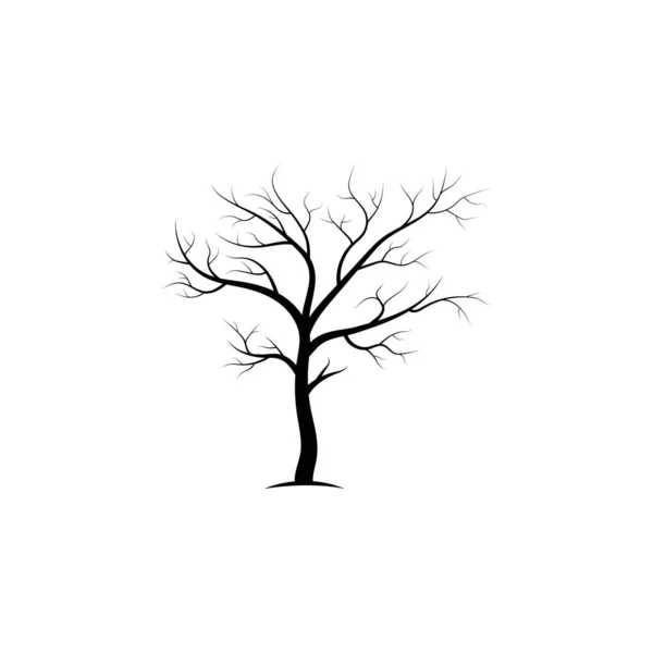Ikona Drzewa Logo Szablon Wektor Ilustracja Projekt — Wektor stockowy