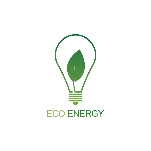 生态能源标识模板矢量图标 — 图库矢量图片