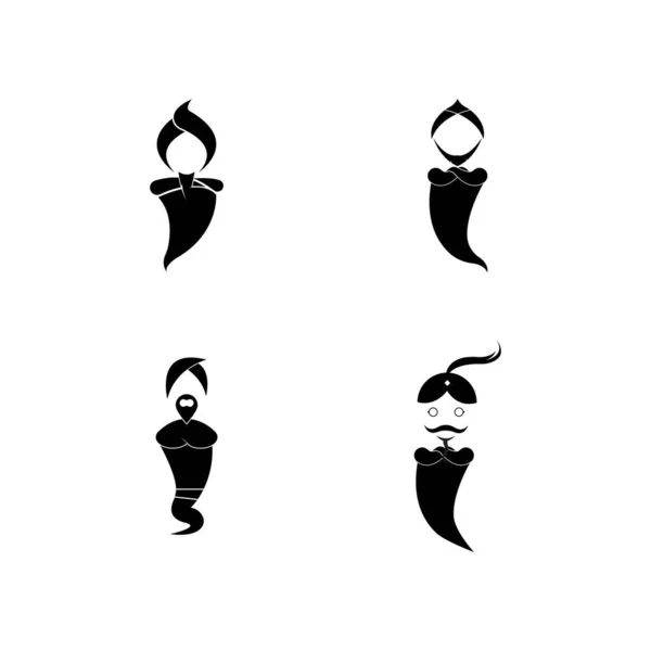 Ілюстрація Логотипу Genie Векторний Дизайн — стоковий вектор