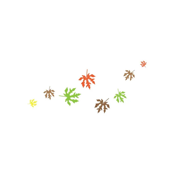 Логотип Шаблону Літньої Осені — стоковий вектор