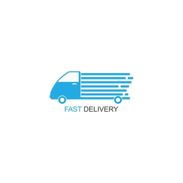 Fast delivery icon. Express delivery and urgent delivery, services,  stopwatch sign. Timer and express delivery inscription. Fast delivery logo  design. Vector illustration Stock Vector