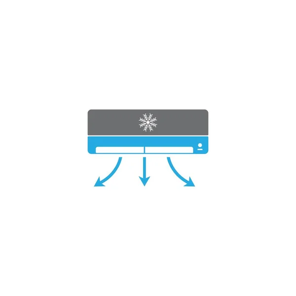 Klimaanlage Icon Vector Template — Stockvektor