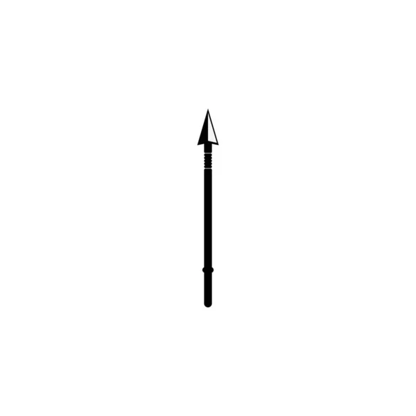 Spear logo vector icon illustration template desig — Stock Illustration Spear Logo Vector Icon Illustration Template Desig Vector Graphics