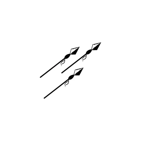 Spear logo vector icon illustration template design — Stock Illustration Spear Logo Vector Icon Illustration Template Design Royalty Free Stock Illustrations