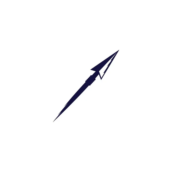 Spear logo vector icon illustration template desig — Stock Illustration Spear Logo Vector Icon Illustration Template Desig Royalty Free Stock Illustrations
