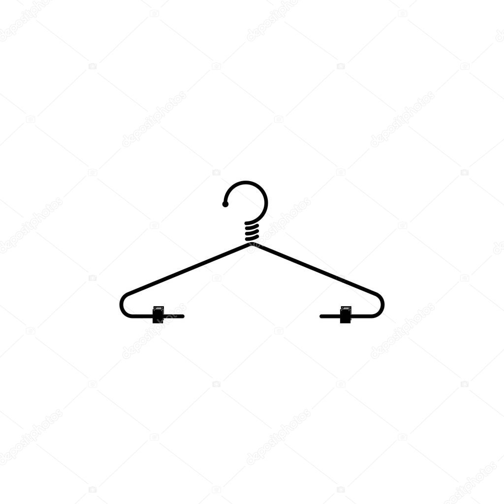 Hanger icon. Element of clothes and accessories.
