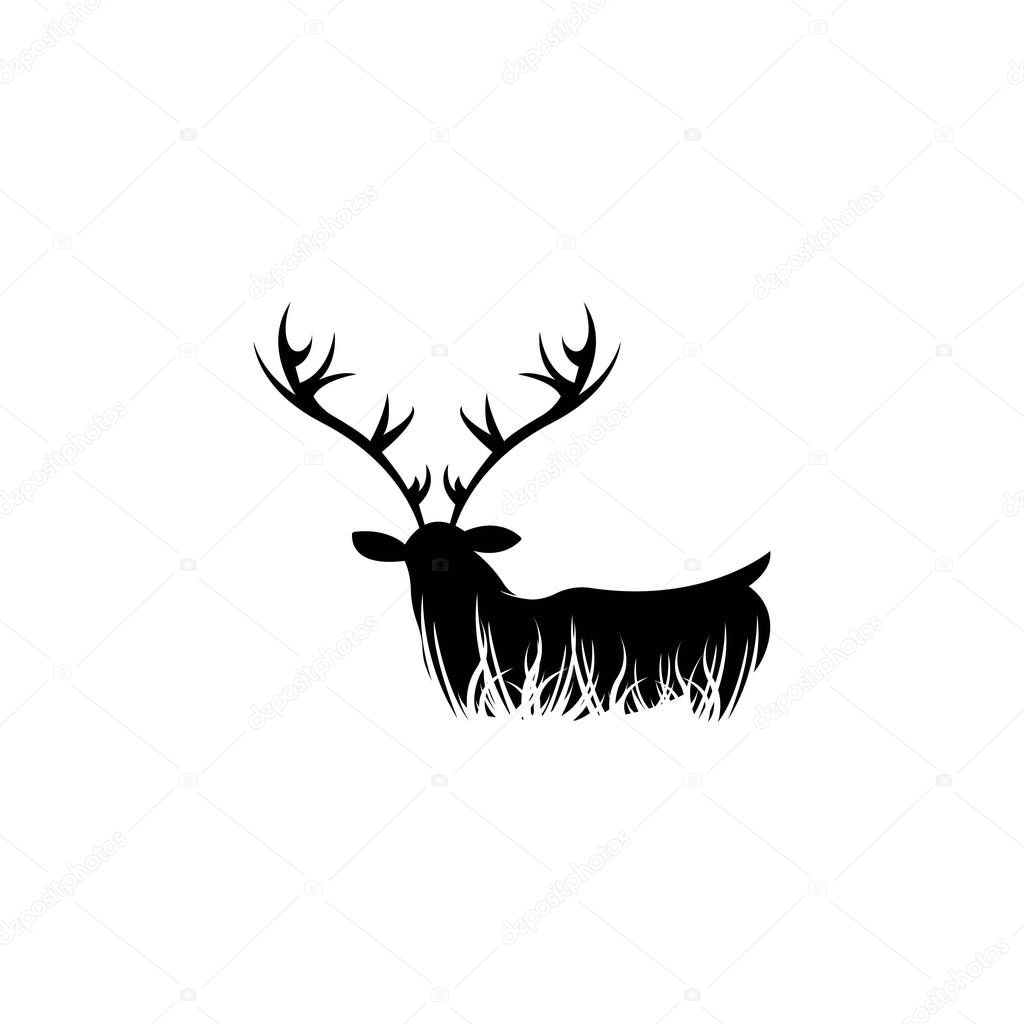 Deer Logo Template vector