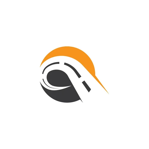 Logo Symbole Autoroute Illustration Vectorielle Design — Image vectorielle