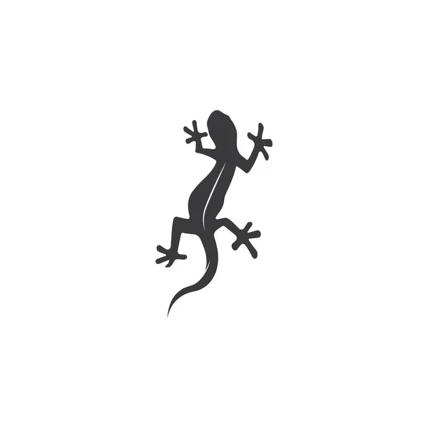 Lizard Logo Design Vector Template Ilustración Diseño Lagarto Symbol Ico — Archivo Imágenes Vectoriales