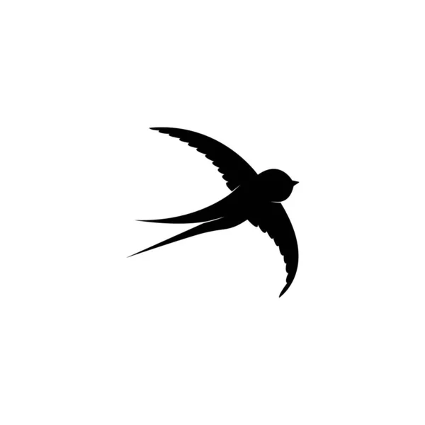 Swallow Logo Vector Template Creative Swallow Logo Design Concepts Icon — 스톡 벡터