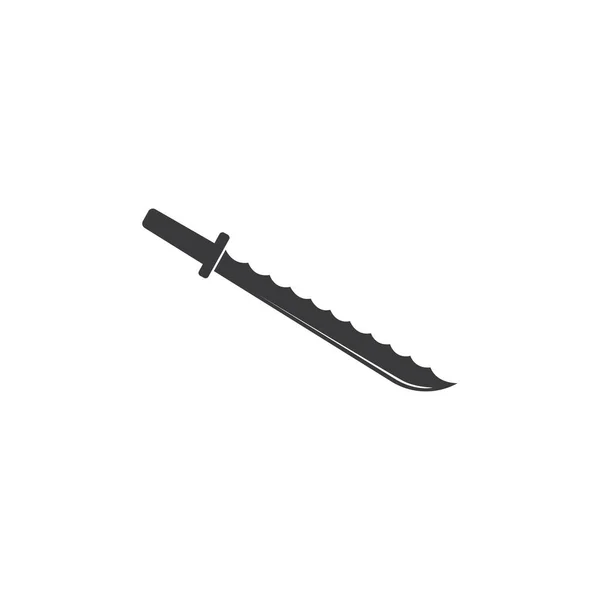 Knife Icon Vector Illustration Logo Template — 스톡 벡터