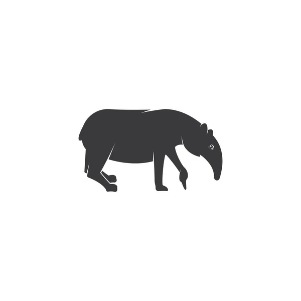 Tapir Logo Vectoriel Modèle Illustration Design — Image vectorielle