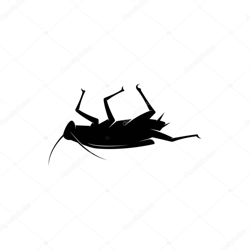 Cockroach logo vector template