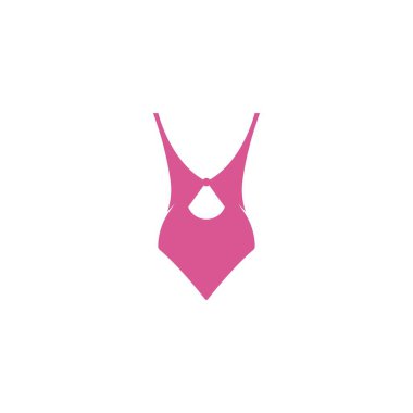 Bikini Logo Vektör Şablonu. Mayo Logo Tasarım Vektörü