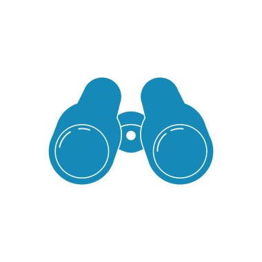 dürbün logo simgesi düz tasarım