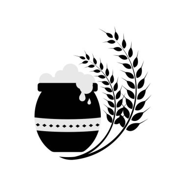 Happy Pongal kutlamaları için logo ya da simge tasarımı