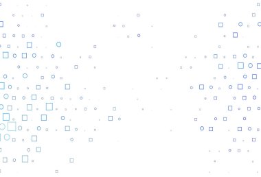 Dairesel benekli hafif Mavili vektör düzeni, küpler.