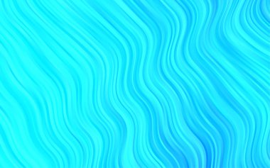 Farklı şekil ve renklerdeki bulanık dalgalı çizgiler. Gradyanı olan belirsiz soyut bir illüstrasyon.