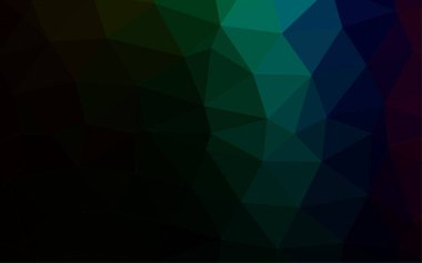 renkli çokgen mozaik arkaplan, vektör illüstrasyonu