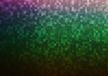 Koyu Çokrenkli, Gökkuşağı vektör dokusu dikdörtgen biçiminde.