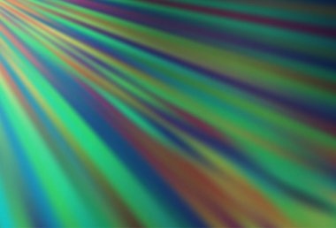 Renkli çizgileri olan açık yeşil vektör dokusu.