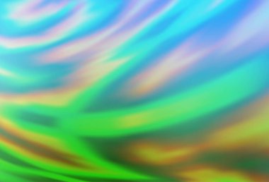 Açık Mavi, Yeşil vektör modern zarif düzen.