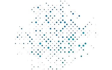 Noktalı ve daireli soyut arkaplan