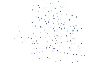 Kart işaretli hafif BLUE vektör arkaplanı.