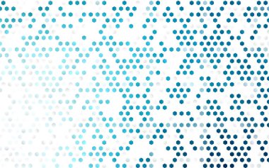 Çemberler ve noktalarla kusursuz desen. vektör illüstrasyonu