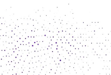Kart sembollü hafif Mor vektör deseni.