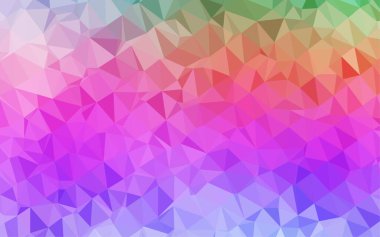 renkli çokgen mozaik arkaplan, vektör illüstrasyonu