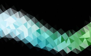 Gradyan üçgen vektör arkaplanı. Modern resimleme 