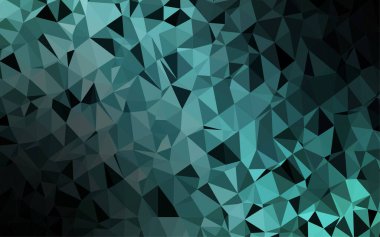 Gradyan üçgen vektör arkaplanı. Modern resimleme 