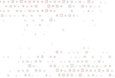 Noktalı, noktalı, küplü hafif Turuncu vektör arkaplanı.