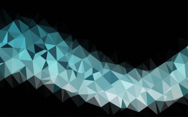 Gradyan üçgen vektör arkaplanı. Modern resimleme 