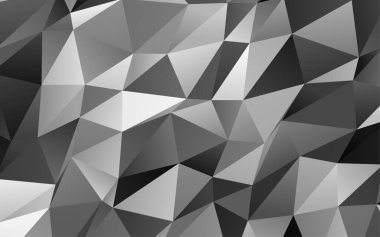 Gradyan üçgen vektör arkaplanı. Modern resimleme 