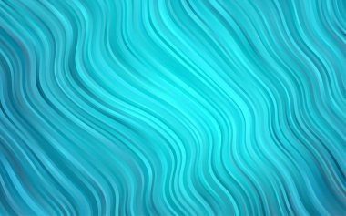 Farklı şekil ve renklerdeki bulanık dalgalı çizgiler. Gradyanı olan belirsiz soyut bir illüstrasyon.