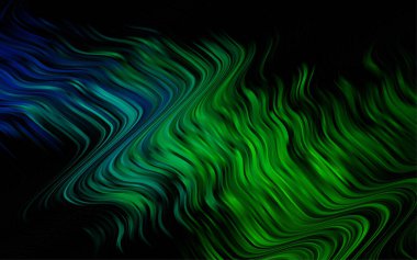 Bulanık çizgiler ve dalgalarla soyut arkaplan