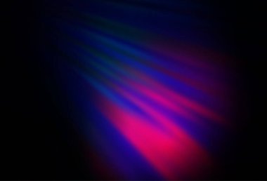 Koyu pembe, düz çizgileri olan mavi vektör düzeni.