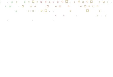 Açık Çokrenkli, diskleri ve dikdörtgenleri olan Gökkuşağı vektör dokusu.