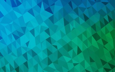 Gradyan üçgen vektör arkaplanı. Modern resimleme 